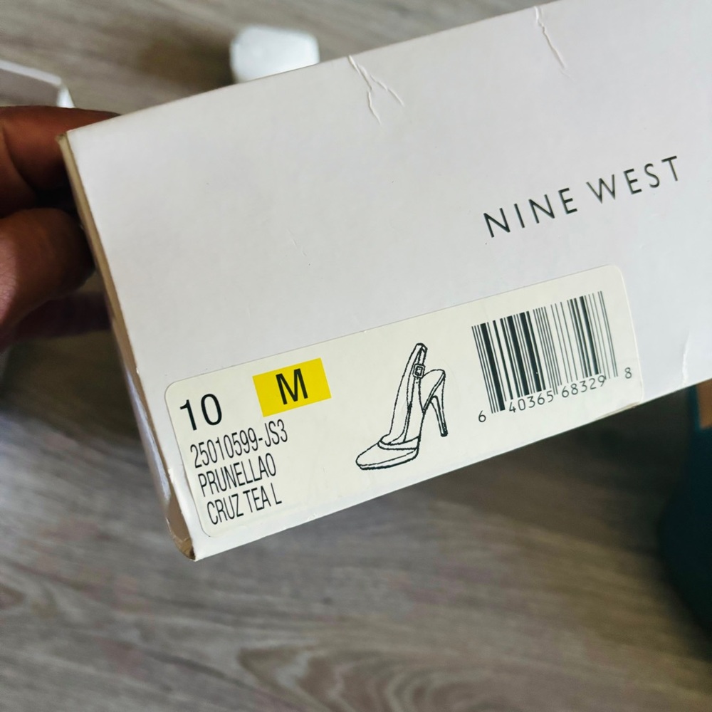 Nine West Prunellao Slingback Pointed Toe Pump NWT Size 10M - Picture 3 of 7